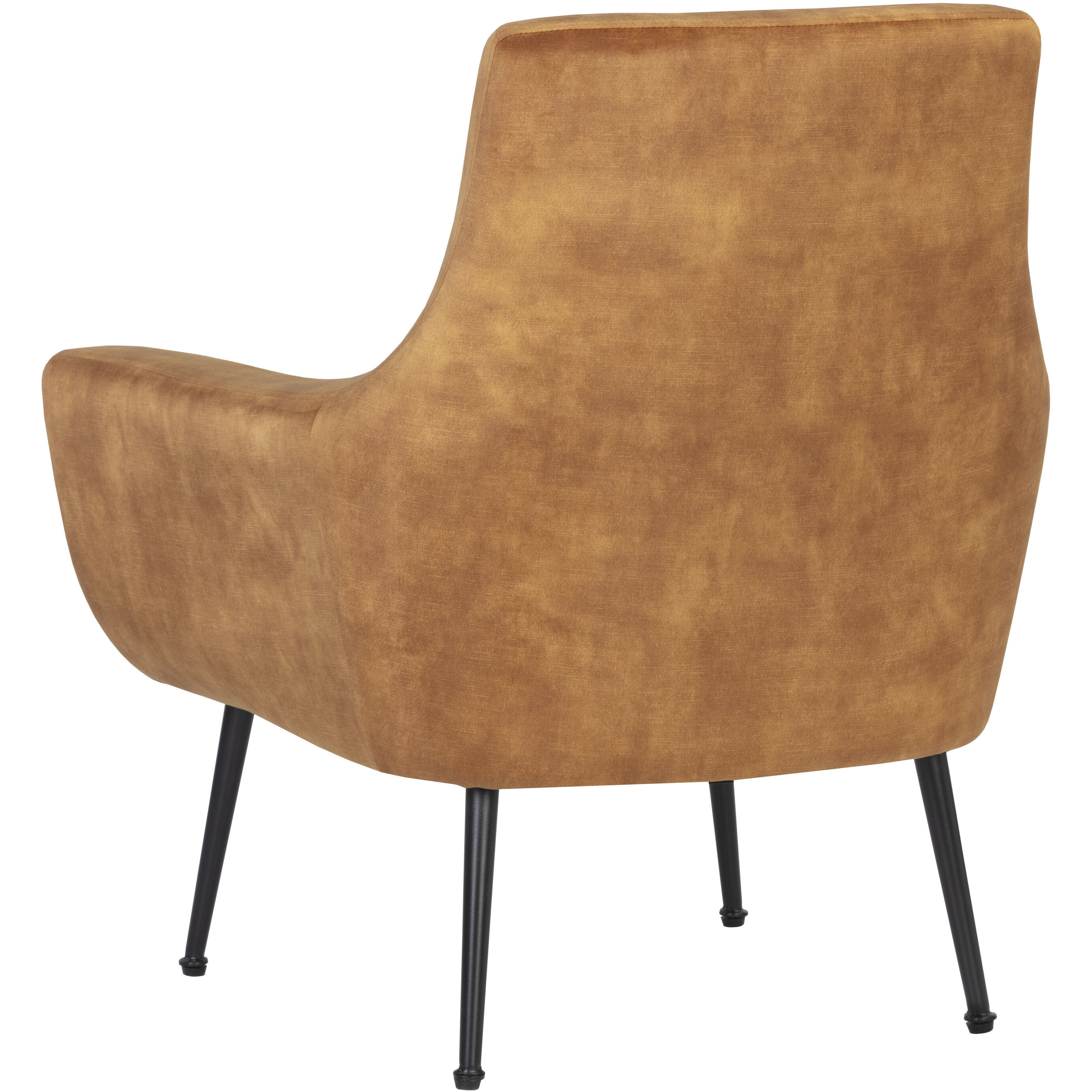 Aletta Nono Tapenade Gold Lounge Chair